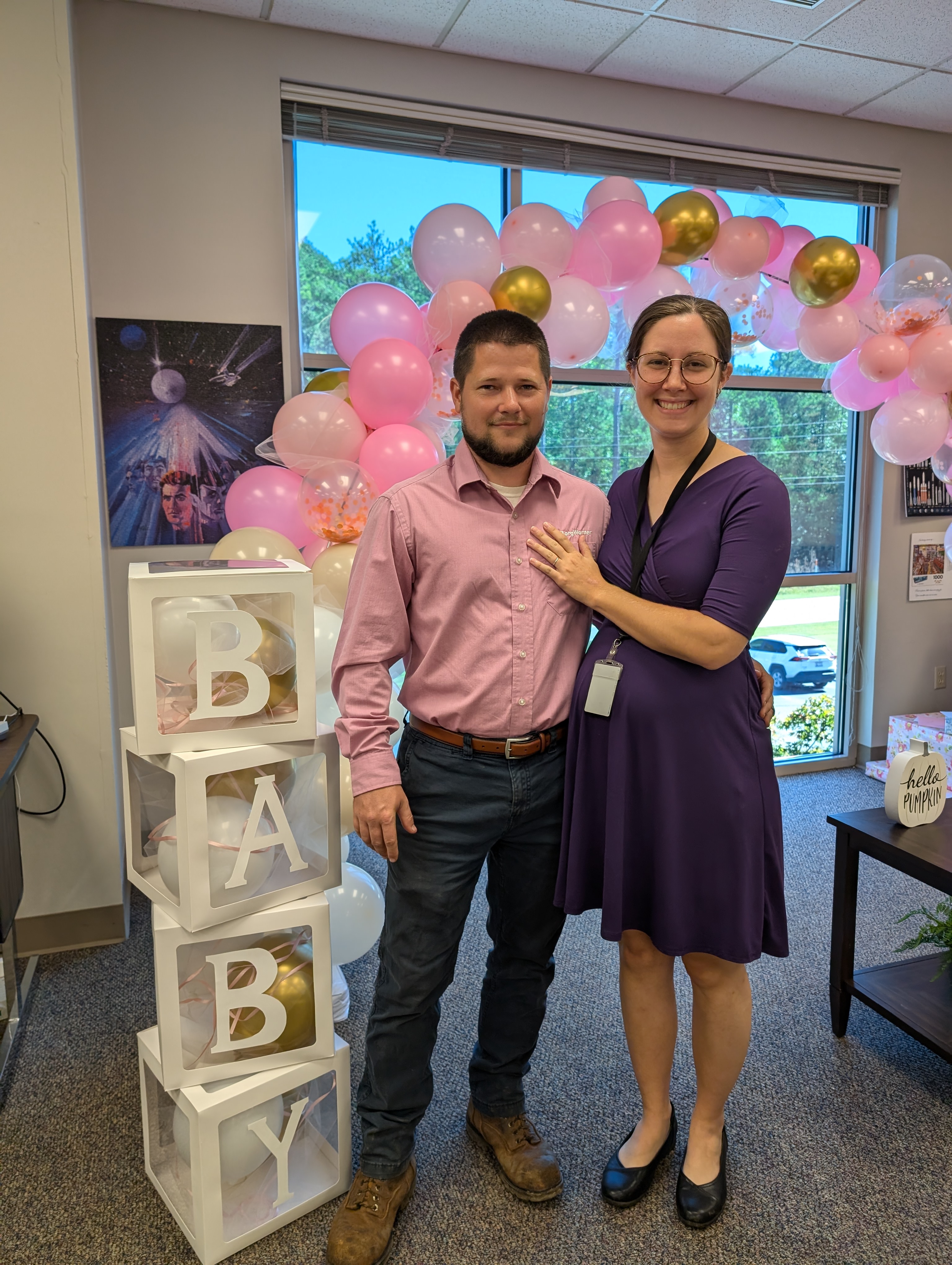 Matthew and Jenn at their baby shower